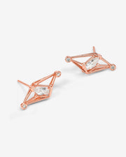 NOVA Collection — The COCOON STELLAR Earrings — Three-dimensional structure