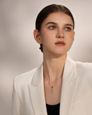 AURA Series - The Linear Beam Necklace - Minimalist Design