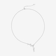 NOVA Series - Phantom Wings Necklace - Asymmetrical Necklace - Rhodium Plating