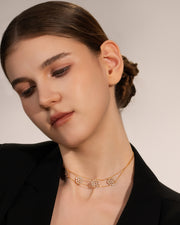 NOVA Series – Twelve-Star Necklaces (Gold, White) – Original Design by Professional Designers