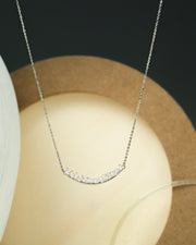 AURA Series - Thirteen Star Necklace - Rhodium Plated