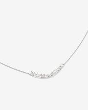 AURA Series - Thirteen Star Necklace - Rhodium Plated