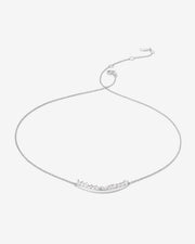 AURA Series - Thirteen Star Necklace - Rhodium Plated