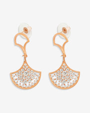 NOVA Series - Glow - Overlap Drop Earrings - 18K Gold Plated