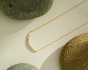AURA Series - Thirteen Star Necklace - Rhodium Plated
