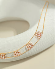 NOVA Series – Twelve-Star Necklaces (Gold, White) – Original Design by Professional Designers