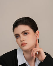 NOVA Collection — The COCOON STELLAR Earrings — Three-dimensional structure