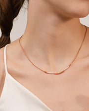 NOVA Series - Star Trails Necklace - Minimalist Design