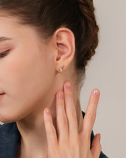 NOVA Collection — The COCOON STELLAR Earrings — Three-dimensional structure