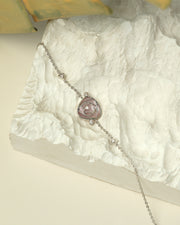 NOVA Series - Blooming Bracelet - Single Rose - Inlaid with Natural Mother-of-Pearl