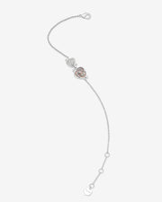 NOVA Collection - Blooming Bracelet - Single Rose - Inlaid with Natural Mother-of-Pearl