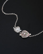 NOVA Collection - Blooming Bracelet - Single Rose - Inlaid with Natural Mother-of-Pearl
