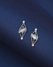 NOVA Collection — The COCOON STELLAR Earrings — Three-dimensional structure