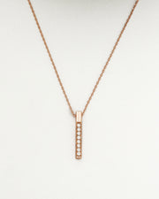 AURA Series - The Linear Beam Necklace - Minimalist Design